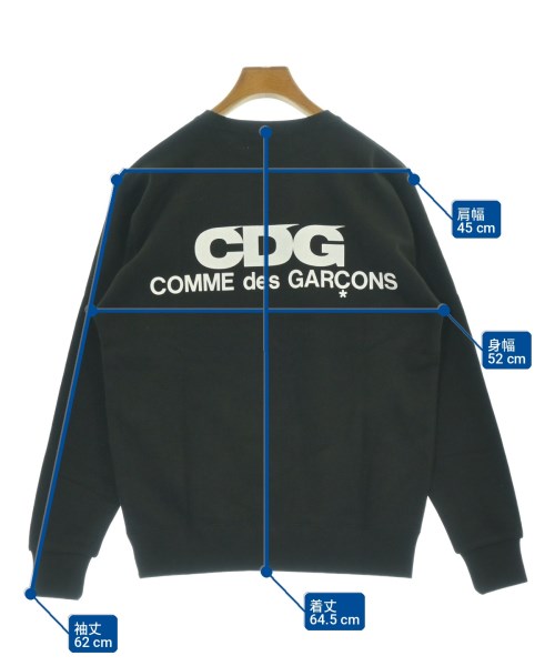 CDG（シーディージー）スウェット 黒 サイズ:M メンズ/2200721612164