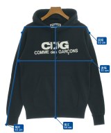 CDG（シーディージー）パーカー 紺 サイズ:M メンズ/2200721612188