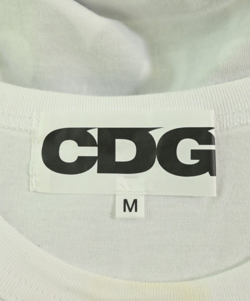 CDG（シーディージー）Tシャツ・カットソー 白 サイズ:M メンズ/2200721612713