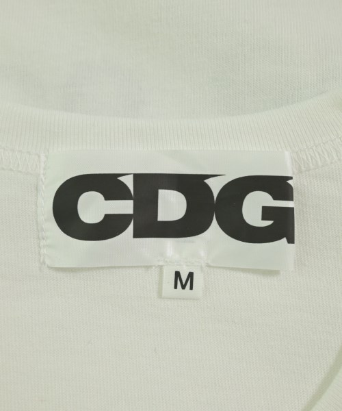 CDG（シーディージー）Tシャツ・カットソー 白 サイズ:M メンズ/2200721612720