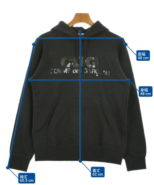 CDG（シーディージー）スウェット 黒 サイズ:M メンズ/2200720673067