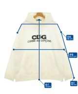 CDG（シーディージー）パーカー 白 サイズ:M メンズ/2200727882103