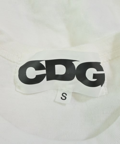 CDG（シーディージー）Tシャツ・カットソー 白 サイズ:S レディース/2200683167047