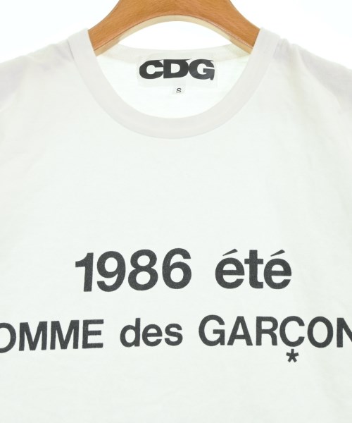 CDG（シーディージー）Tシャツ・カットソー 白 サイズ:S レディース/2200683167047