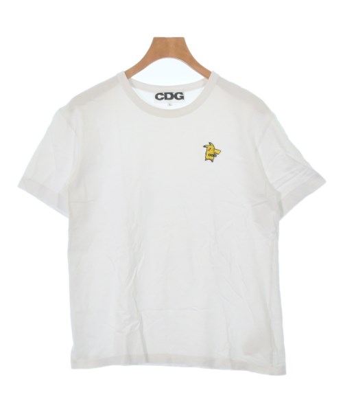 CDG(シーディージー)Tシャツ・カットソー 白 サイズ:L/2200683968064
