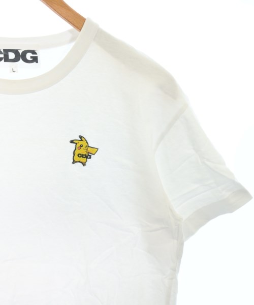 CDG（シーディージー）Tシャツ・カットソー 白 サイズ:L メンズ/2200683968064