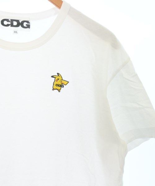 CDG（シーディージー）Tシャツ・カットソー 白 サイズ:XXL メンズ/2200683968071