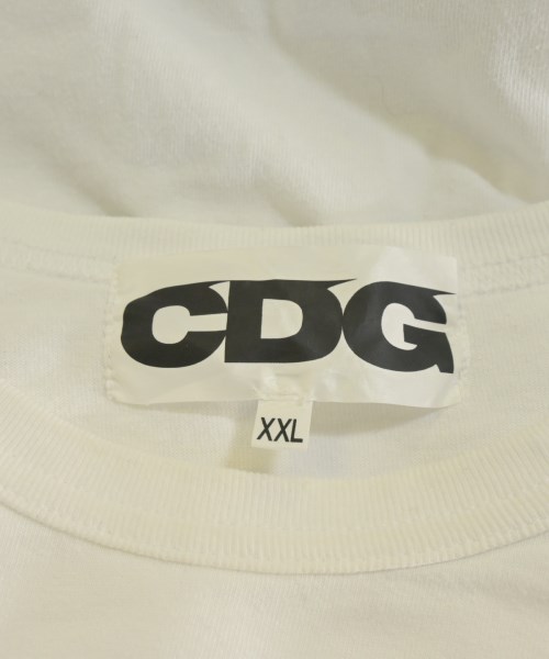 CDG（シーディージー）Tシャツ・カットソー 白 サイズ:XXL メンズ/2200683968088