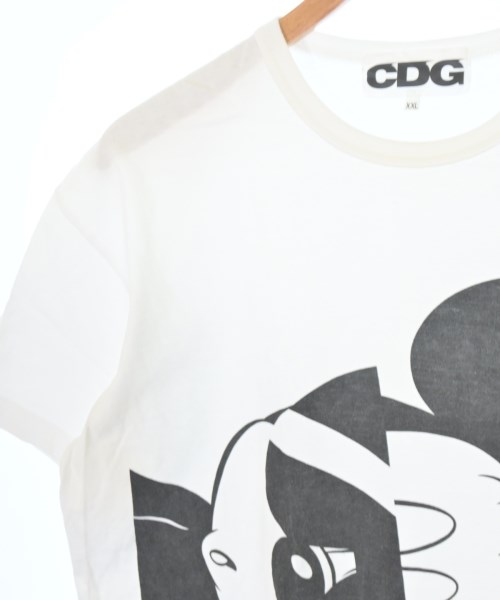 CDG（シーディージー）Tシャツ・カットソー 白 サイズ:XXL メンズ/2200683968088
