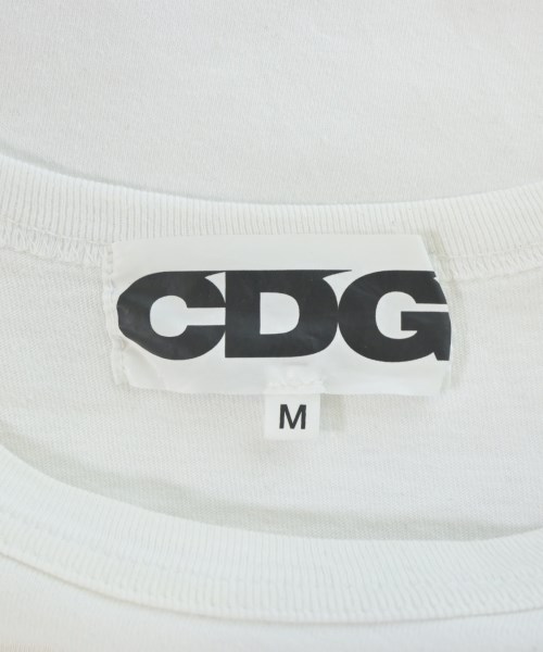 CDG（シーディージー）Tシャツ・カットソー 白 サイズ:M メンズ/2200683968224
