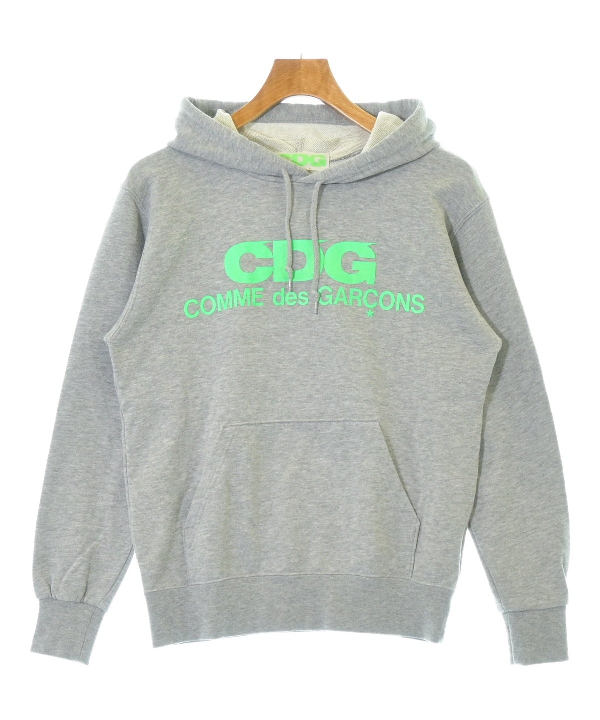CDG シーディージー パーカー S グレー 【古着】【中古】【送料無料】 CDG（シーディージー）パーカー グレー サイズ:S メンズ/2200685480021