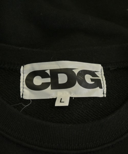 CDG（シーディージー）スウェット 黒 サイズ:L メンズ/2200685871140