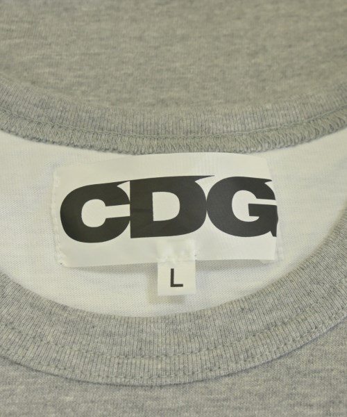 CDG（シーディージー）Tシャツ・カットソー グレー サイズ:L メンズ/2200685871188
