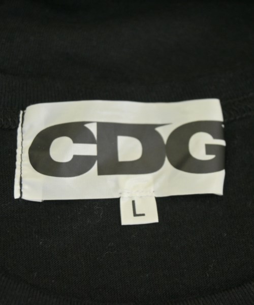 CDG（シーディージー）Tシャツ・カットソー 黒 サイズ:L メンズ/2200685871195