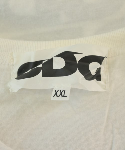 CDG（シーディージー）Tシャツ・カットソー 白 サイズ:XXL メンズ/2200677868530