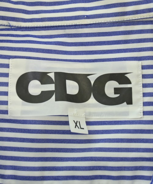 CDG（シーディージー）カジュアルシャツ 青 サイズ:XL メンズ/2200687346035