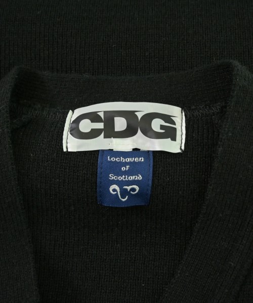 CDG（シーディージー）カーディガン 黒 サイズ:XL メンズ/2200687026074