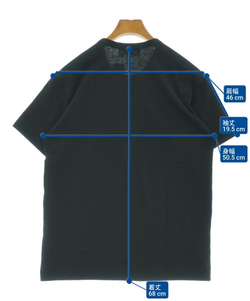 CDG（シーディージー）Tシャツ・カットソー 黒 サイズ:L メンズ/2200682130172