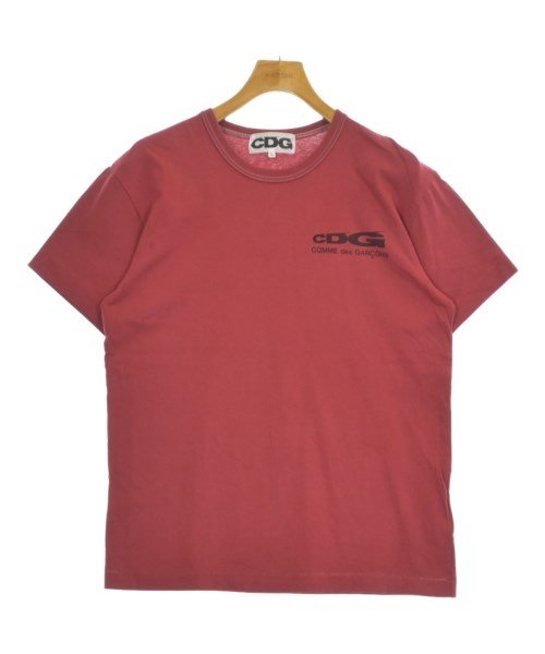 CDG(シーディージー)Tシャツ・カットソー 赤 サイズ:L/2200690799026