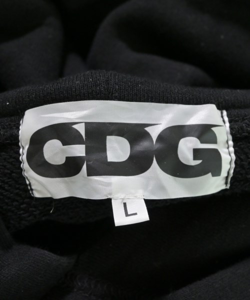 CDG（シーディージー）パーカー 黒 サイズ:L メンズ/2200691713182