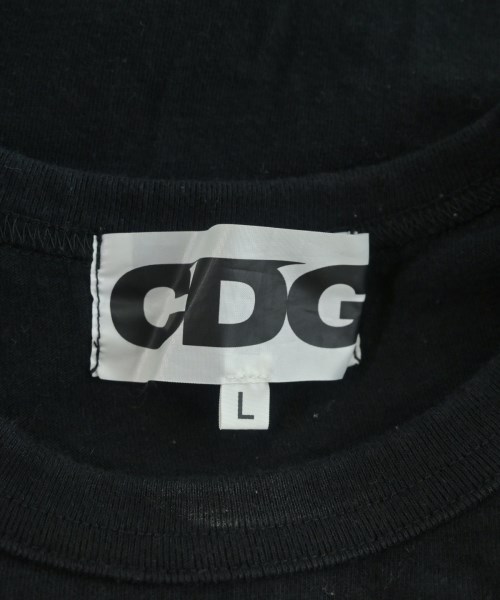 CDG（シーディージー）Tシャツ・カットソー 黒 サイズ:L メンズ/2200692286111