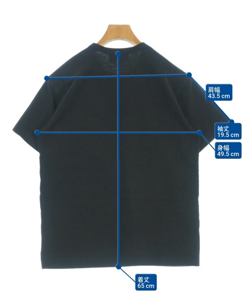CDG（シーディージー）Tシャツ・カットソー 黒 サイズ:L メンズ/2200692286111