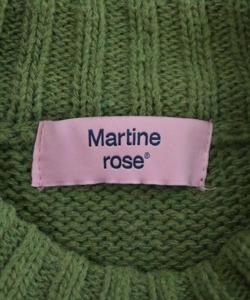 Martine Rose（マーティンローズ）ニット・セーター 緑 サイズ:S メンズ/2200635864017
