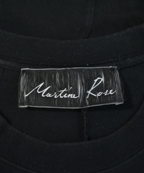 Martine Rose（マーティンローズ）Tシャツ・カットソー 黒 サイズ:L メンズ/2200641054037