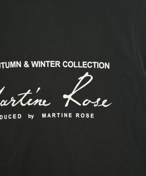 Martine Rose（マーティンローズ）Tシャツ・カットソー 黒 サイズ:M メンズ/2200625091133