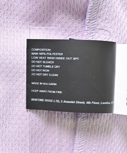 Martine Rose（マーティンローズ）スウェット 紫 サイズ:XS メンズ/2200633518097