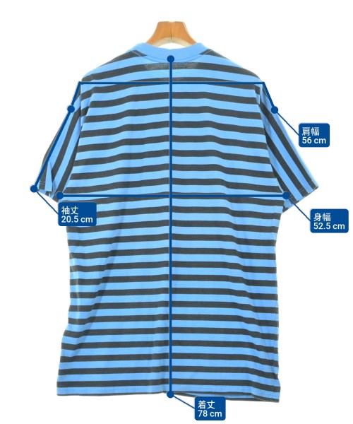 Martine Rose（マーティンローズ）Tシャツ・カットソー 青 サイズ:L メンズ/2200611904089