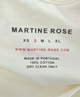 Martine Rose（マーティンローズ）Tシャツ・カットソー 白 サイズ:S メンズ/2200619141073