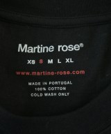 Martine Rose（マーティンローズ）Tシャツ・カットソー 黒 サイズ:S メンズ/2200677017389