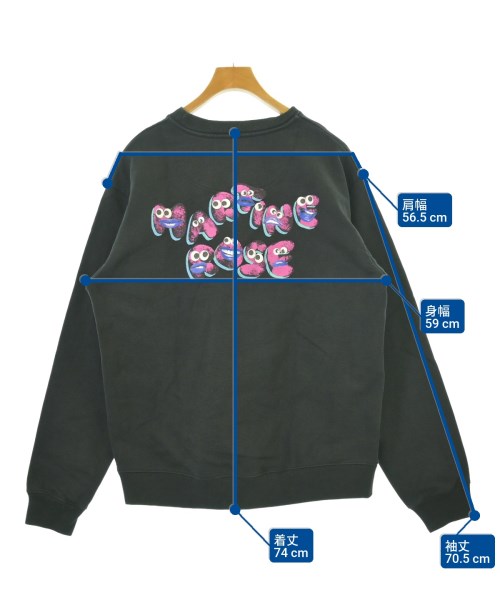 Martine Rose（マーティンローズ）スウェット 黒 サイズ:XL メンズ/2200681090156