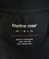 Martine Rose（マーティンローズ）Tシャツ・カットソー 黒 サイズ:S メンズ/2200657863258