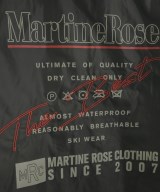 Martine Rose（マーティンローズ）ダウンコート 黒 サイズ:XS メンズ/2200657528102