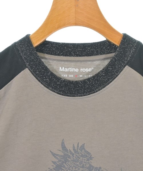 Martine Rose（マーティンローズ）Tシャツ・カットソー グレー サイズ:S レディース/2200715100042