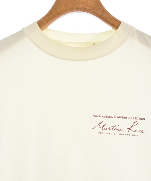 Martine Rose（マーティンローズ）Tシャツ・カットソー 白 サイズ:XS メンズ/2200719050060