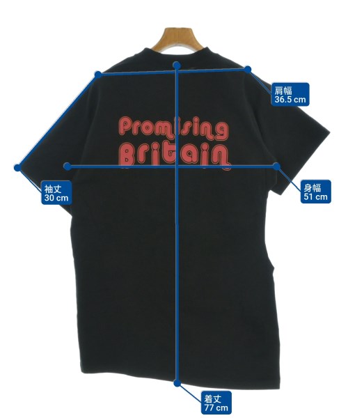 Martine Rose（マーティンローズ）Tシャツ・カットソー 黒 サイズ:M メンズ/2200634476051