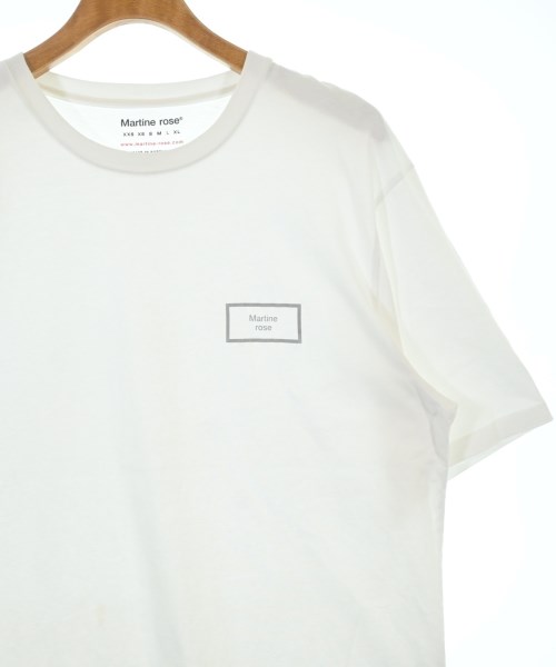 Martine Rose（マーティンローズ）Tシャツ・カットソー 白 サイズ:L メンズ/2200705547123