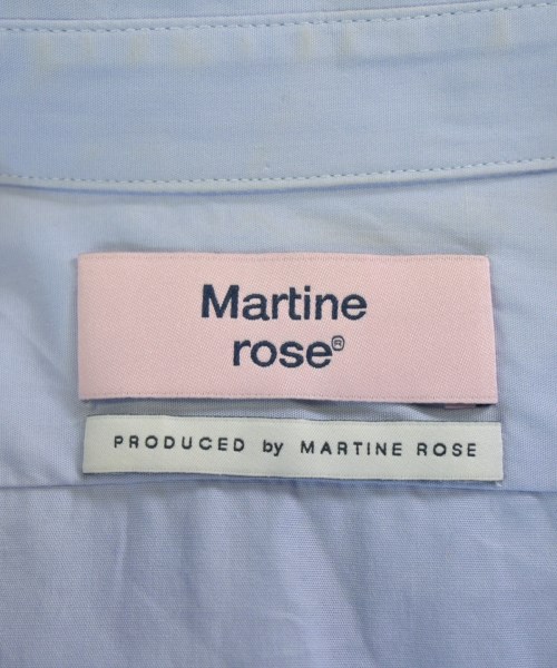 Martine Rose（マーティンローズ）カジュアルシャツ 青 サイズ:XS メンズ/2200707851013