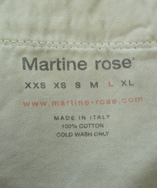 Martine Rose（マーティンローズ）デニムパンツ グレー サイズ:L メンズ/2200670783366
