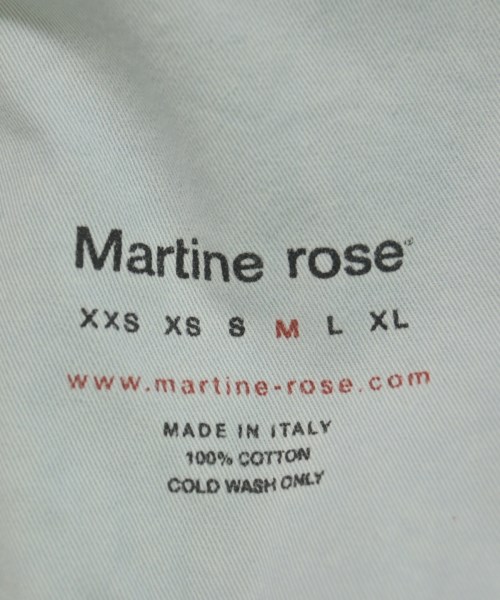 Martine Rose（マーティンローズ）デニムジャケット 青 サイズ:M メンズ/2200728211025