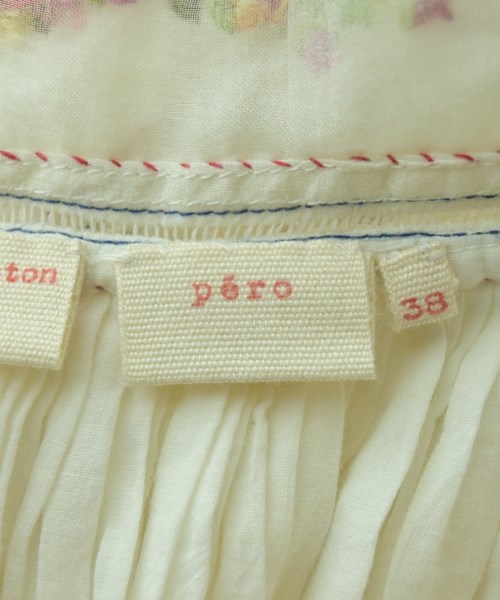 Pero（ペロ）ブラウス 白 サイズ:38(S位) レディース/2200693664208