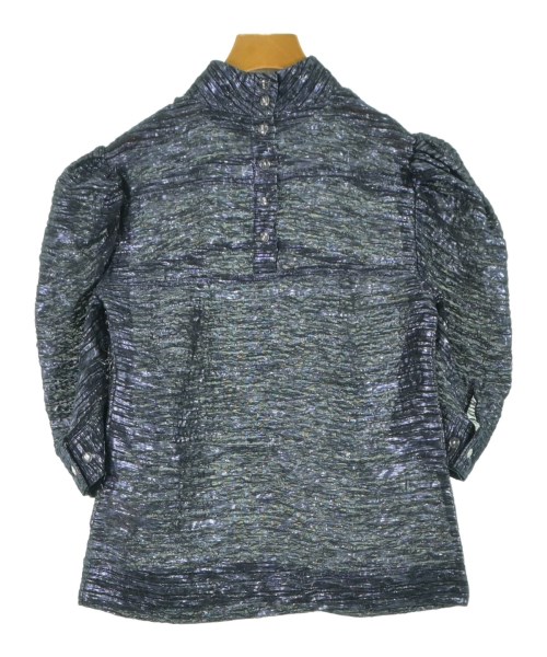 MARYAM NASSIR ZADEH（マリアムナッシアーザデー）ブラウス 青 サイズ:4(XL位) レディース/2200621278033