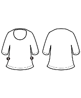 MARYAM NASSIR ZADEH（マリアムナッシアーザデー）ブラウス 青 サイズ:4(XL位) レディース/2200621278033