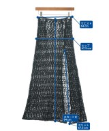 MARYAM NASSIR ZADEH（マリアムナッシアーザデー）ロング・マキシ丈スカート 黒 サイズ:2(M位) レディース/2200711451254