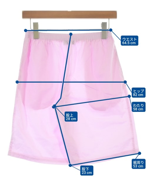 MARYAM NASSIR ZADEH（マリアムナッシアーザデー）ショートパンツ ピンク サイズ:2(M位) レディース/2200711451353
