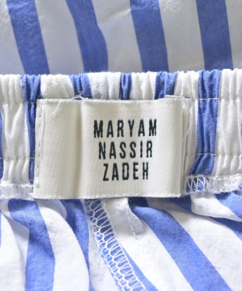 MARYAM NASSIR ZADEH（マリアムナッシアーザデー）ショートパンツ 青 サイズ:4(XL位) レディース/2200711451360