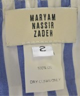 MARYAM NASSIR ZADEH（マリアムナッシアーザデー）カジュアルシャツ 青 サイズ:2(M位) レディース/2200711451438